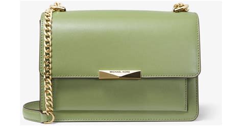 michael kors jade gusset xs|Jade Large Leather Crossbody Bag .